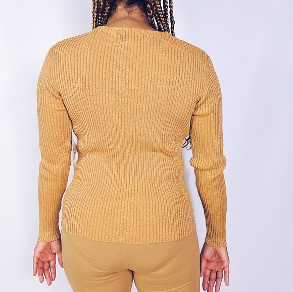 Metallic Cardigan Sweater - Picture 5 of 7